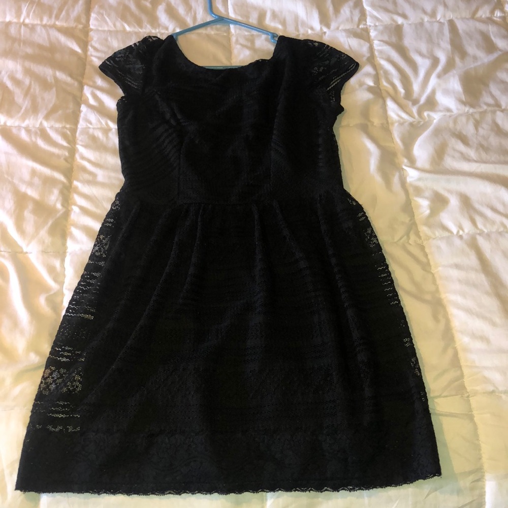 Black dress.